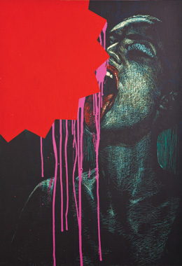 Consumption: Scratch-Painting